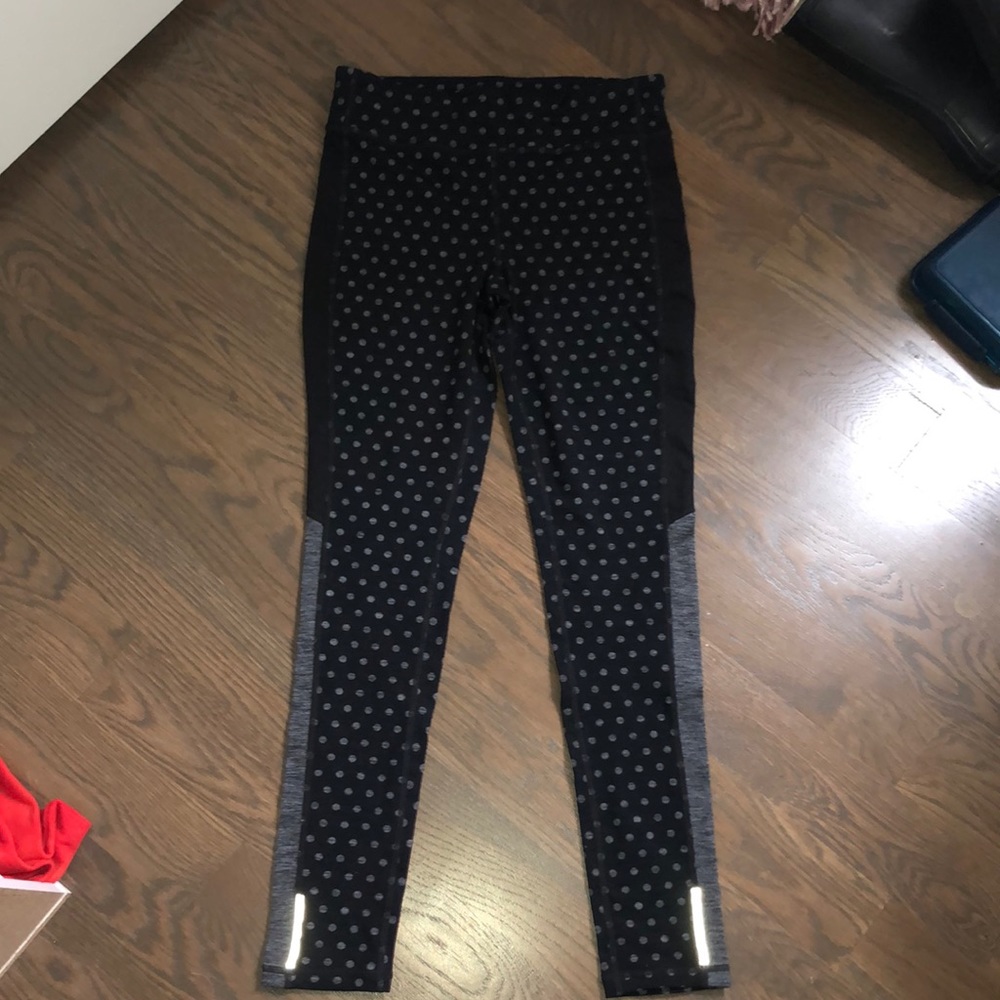 Athleta Girl leggings polka dot